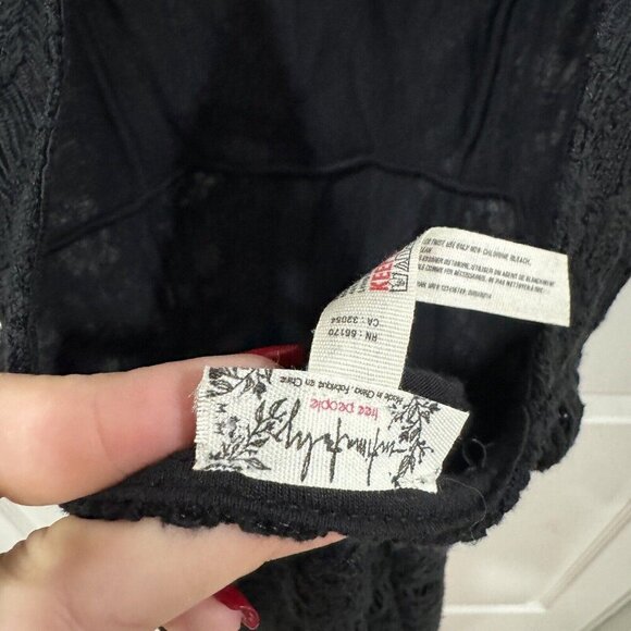 Free People Intimately Lace Open‎ Back Dress Medium M  A070322 - Picture 4 of 10